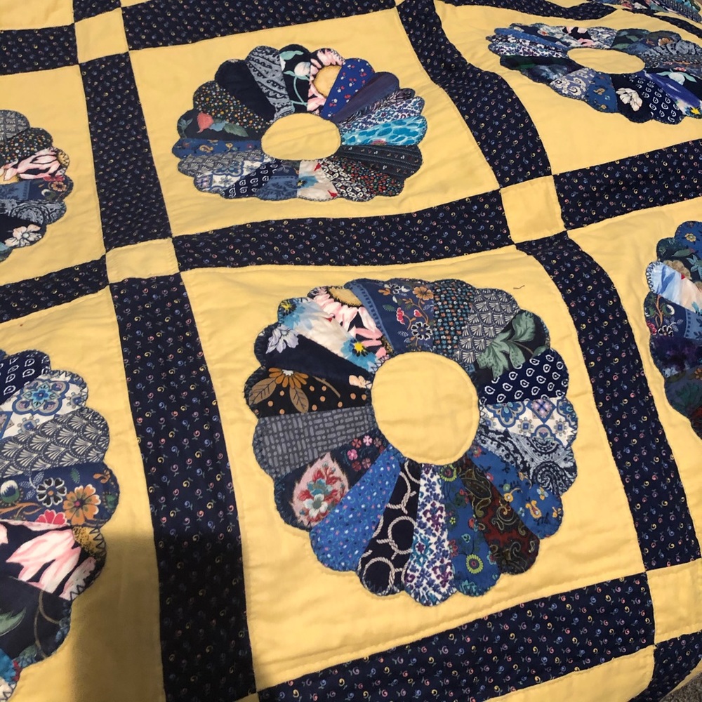 Brand New homemade quilt by the nuns at Mt. St.Joe - Picture 1 of 2